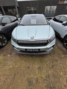 Front Skoda Enyaq med vildt fløjte
